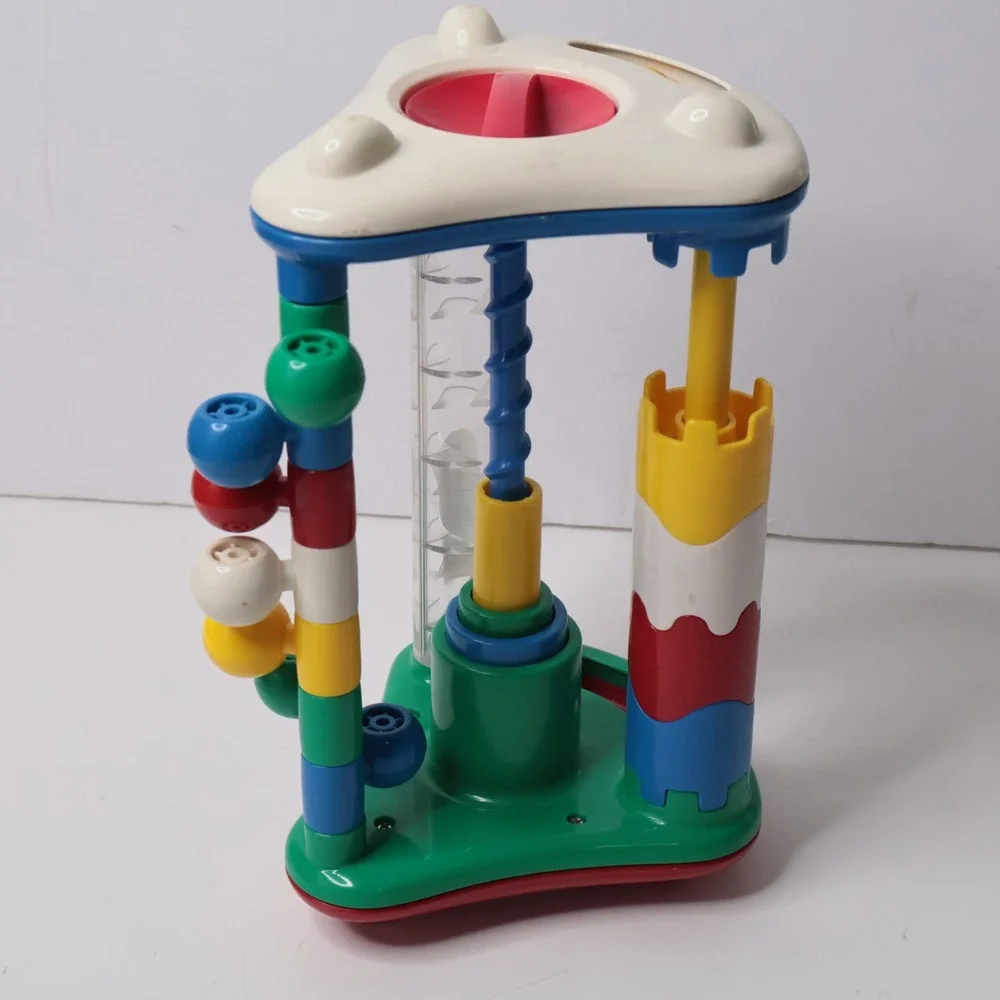 VTG Prime‎ Time Playthings Activity Center Sensory Toy Primary Colors 90s TOMY